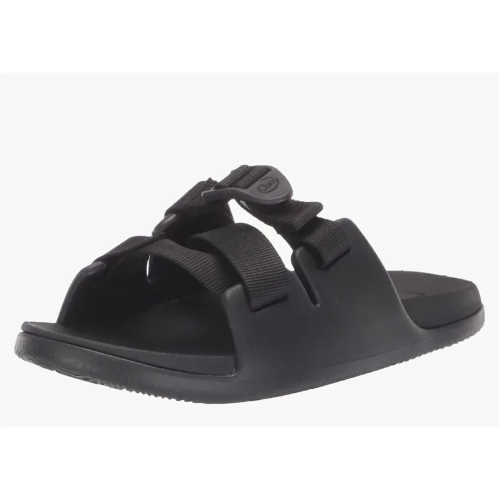Chaco Childrens Chillos Sandal‎ Slide Black Size 3 Youth Unisex New